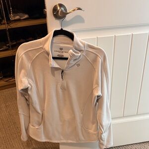 Obermeyer Off-White Fleece Pullover